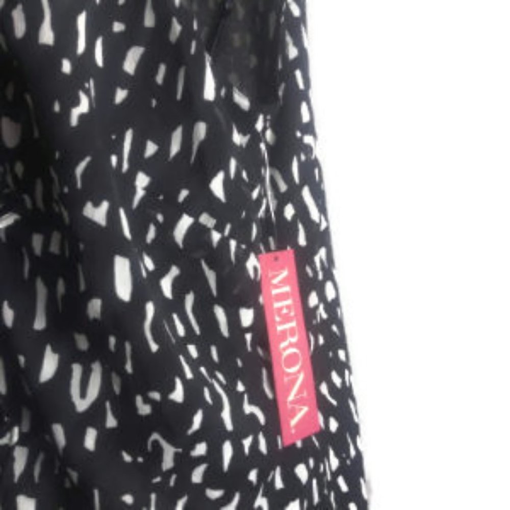 MERONA Sleeveless Ruffle Top Shell NWT - Picture 5 of 6